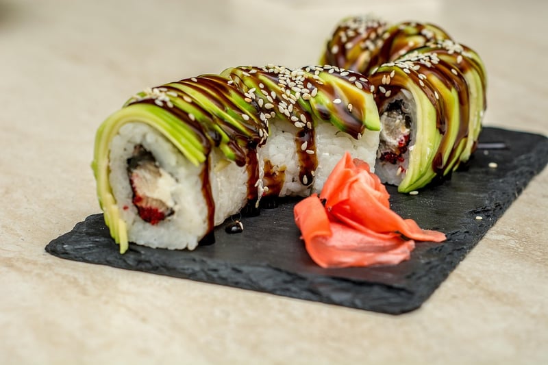 Paella Sushi Rolls